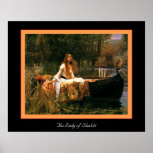 The Lady of Shalott Posters