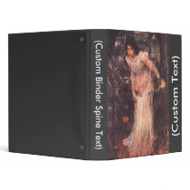 The Lady of Shalott (study) Binder