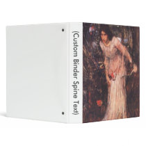 The Lady of Shalott (study) Vinyl Binders