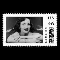 The lady who sold tickets at the Park Theatre postage