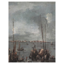 'The Lagoon Looking Toward Murano' Flyer Design