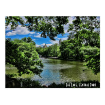 The Lake, Central Park Postcards