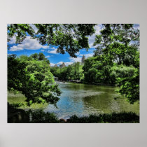 The Lake, Central Park Print
