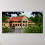The Lake House -  Watercolor Sketch Print