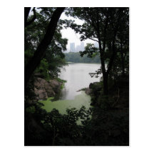The Lake in Central Park Postcard