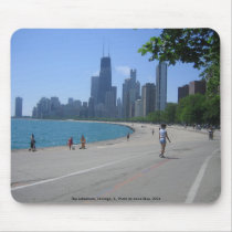 The Lakeshore, Chicago, IL mousepads