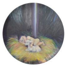 The Lamb of God Party Plate