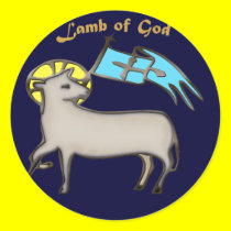 The Lamb of GOD...Sticker.