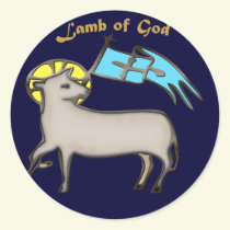 The Lamb of GOD...Sticker.
