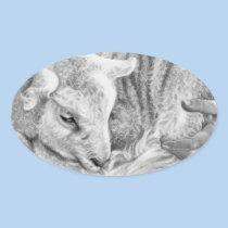 The Lamb of God sticker stickers