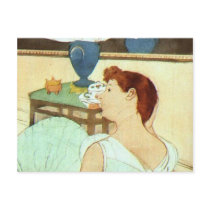 The Lamp, Mary Cassatt postcards