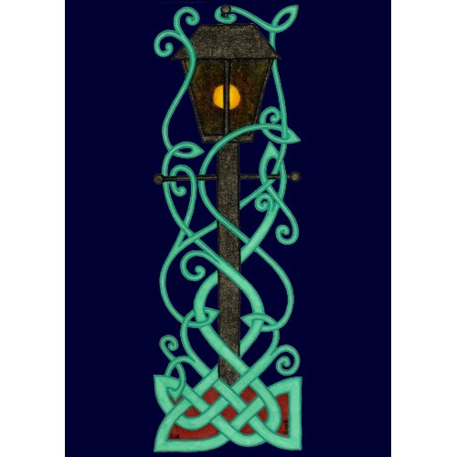 The Lamppost card card