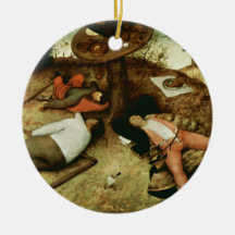 The Land of Cockaigne - 1567 Christmas Tree Ornament