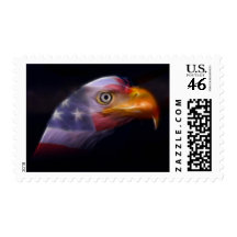 The Land of the Free, Home of the Brave Postage Stamp