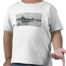 The Landing of Cadillac Tee Shirts