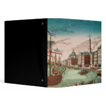 The Landing of English Troops at New York 3 Ring Binders
