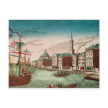 The Landing of English Troops at New York postcards
