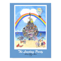 The Landing Party Print by SherryHolderHunt The Landing Party Print