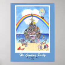 The Landing Party Print