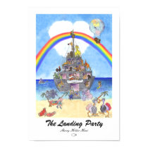 The Landing Party Print - Customized by SherryHolderHunt The Landing Party Print - Customized