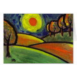 THE LANDSCAPE OIL PASTEL AND ACRYLIC GREETING CARDS