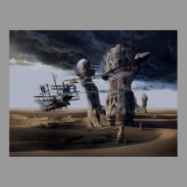 The Langoliers or Inevitable Entropy, framed print