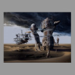 The Langoliers or Inevitable Entropy, framed print