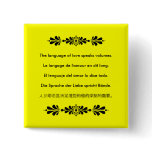 The Language of Love buttons