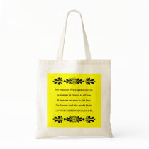The Language of Love bags