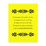 The Language of Love Postcard