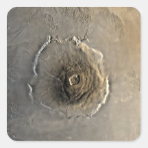 The largest known volcano in the solar system sticker