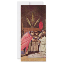 The Last Communion Of St. Jerome By Botticelli Custom Rack Cards