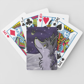 fireflies playing cards