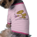 The Last Glass Addict Dog T-shirt