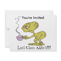 The Last Glass Addict Personalized Announcement
