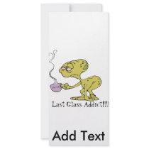 The Last Glass Addict rack cards