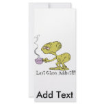 The Last Glass Addict Full Color Rack Card