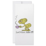 The Last Glass Addict Custom Rack Card