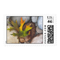The Last Green postage by makepeaceart The Last Green postage