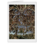 The Last Judgement By Michelangelo Buonarroti Cards