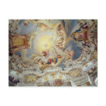 The Last Judgement, ceiling painting postcards