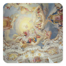 The Last Judgement, ceiling painting Sticker