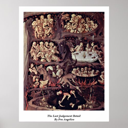 The Last Judgement Detail By Fra Angelico Posters
