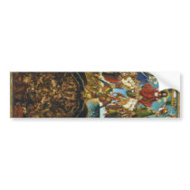 The Last Judgment by Jan Van Eyck Bumper Sticker