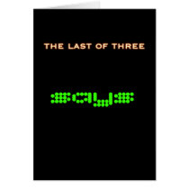 The Last Of Three card