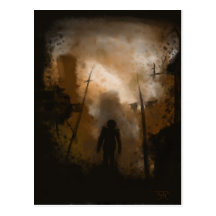 the last robot post card