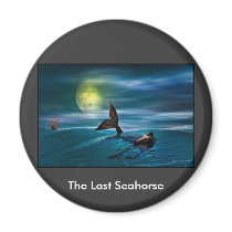 The Last Seahorse magnets by araven The Last Seahorse magnets
