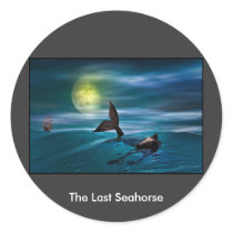 The Last Seahorse stickers by araven The Last Seahorse stickers