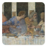 The Last Supper, 1495-97 Square Stickers