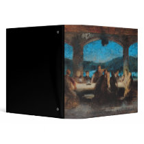 The Last Supper 3 3 Ring Binder